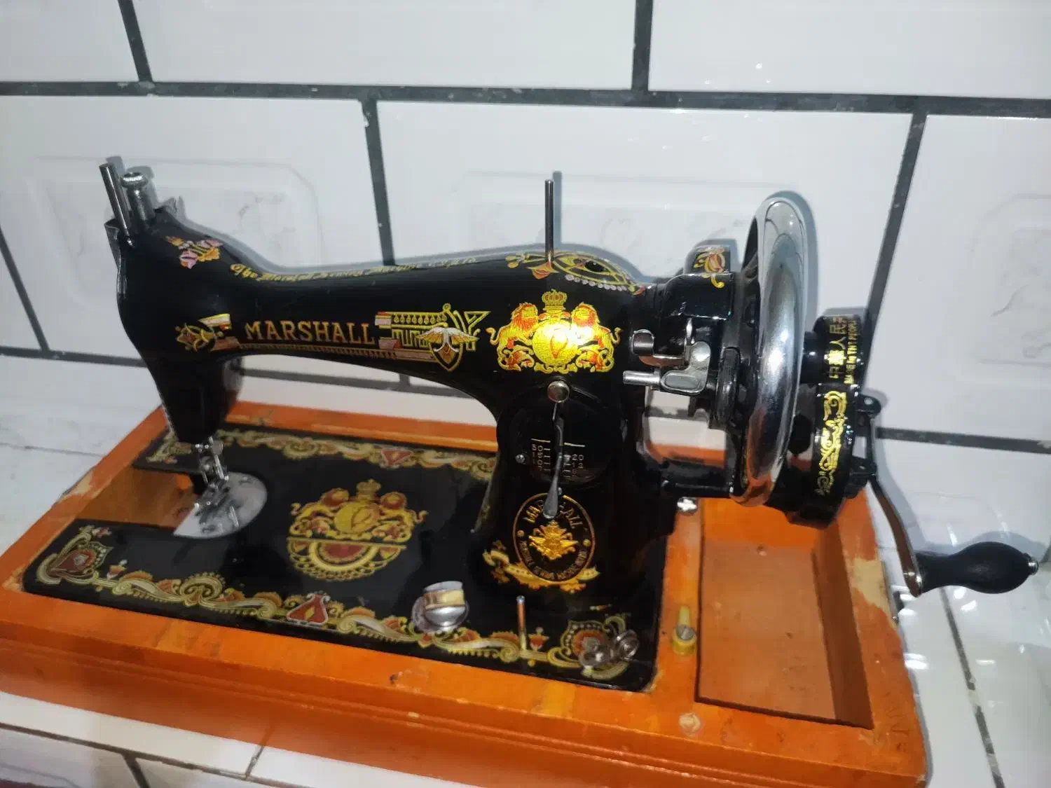 چرخ خیاطی مارشال|چرخ خیاطی و ریسندگی|شهرکرد, |دیوار