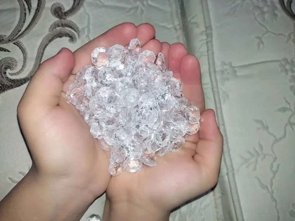 فروش فوری گوی کریستالی اصل|لوستر و چراغ آویز|قم, هنرستان|دیوار