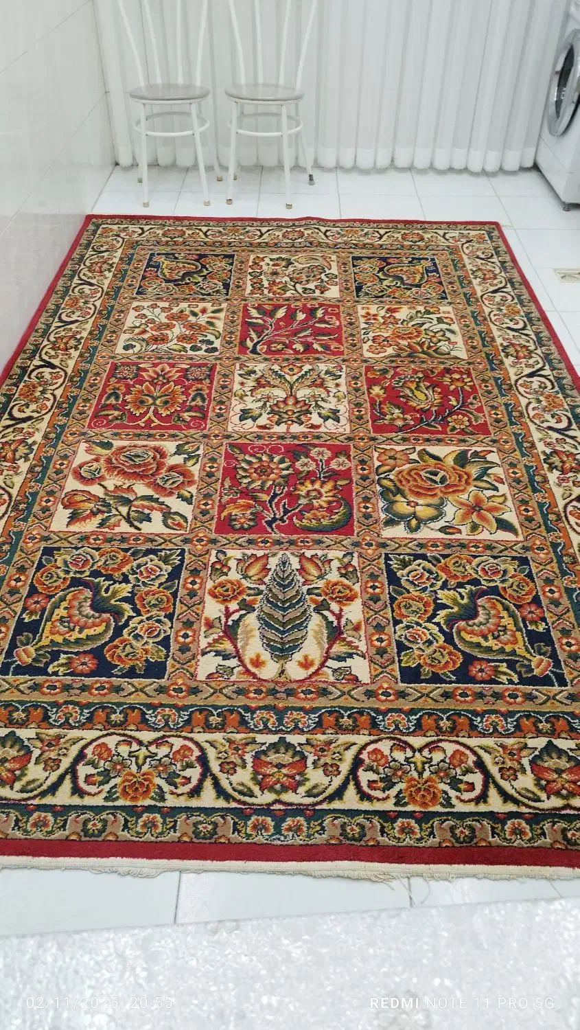 فرش 6 متری ساوین|فرش|کنگاور, |دیوار