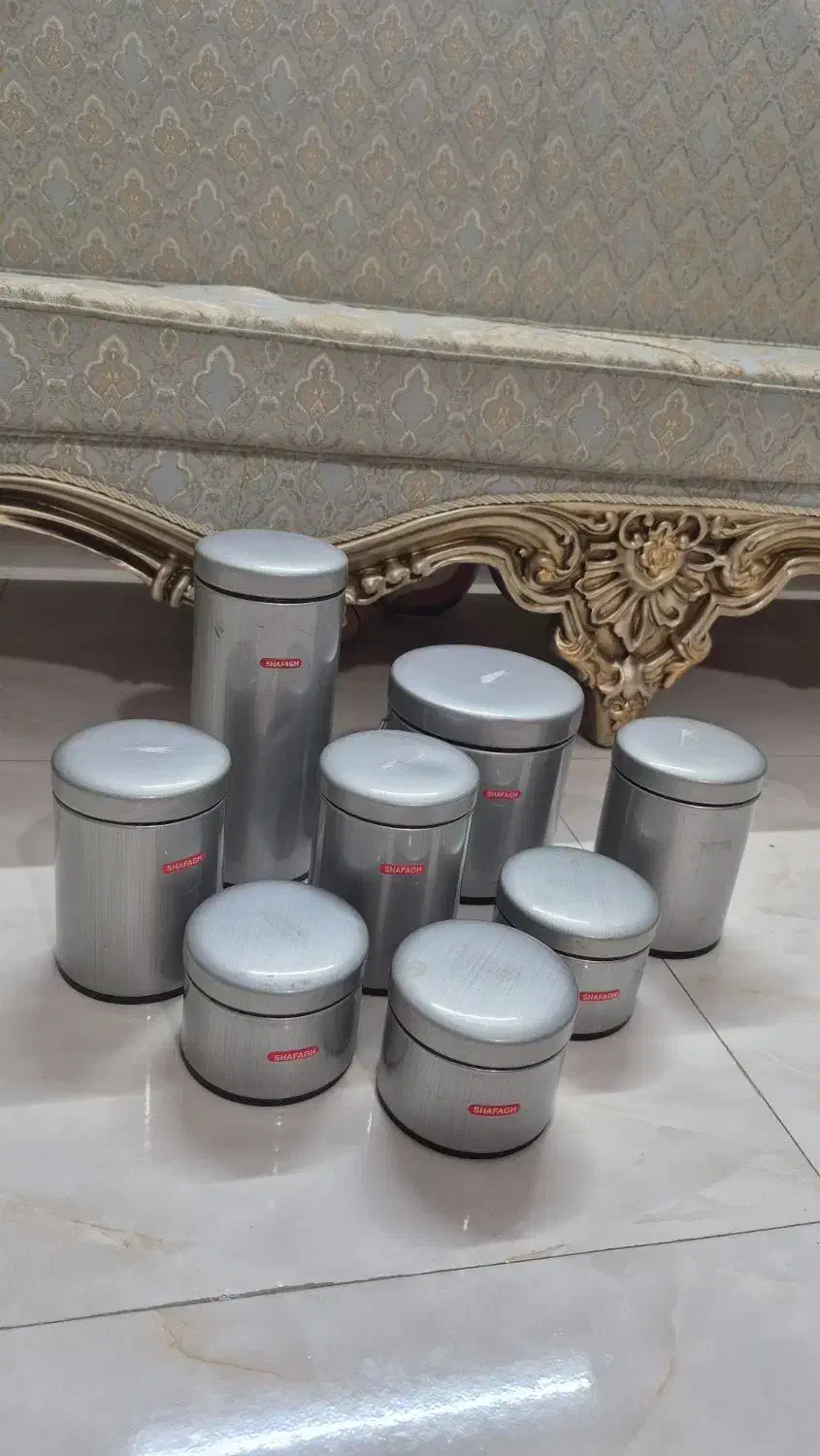 جا ادویه و ست چایی اورانوس|ظروف نگهدارنده، پلاستیکی، یک‌بارمصرف|اراک, |دیوار