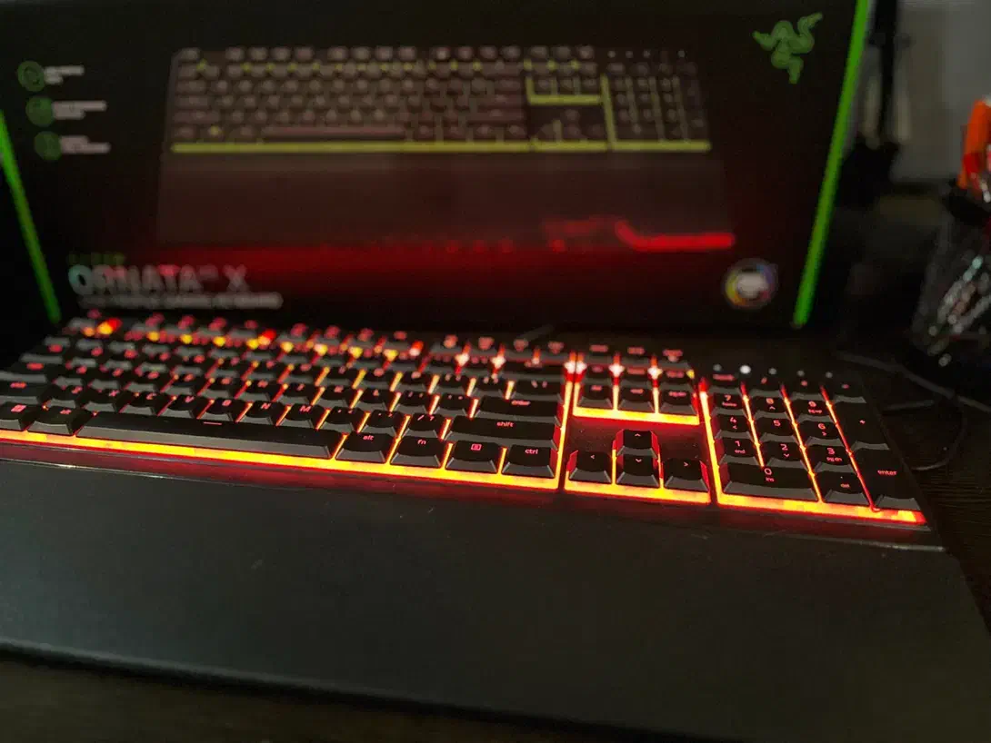 کیبورد Razer Ornata V3 X RGB در حد نو|قطعات و لوازم جانبی رایانه|تهران, آشتیانی|دیوار