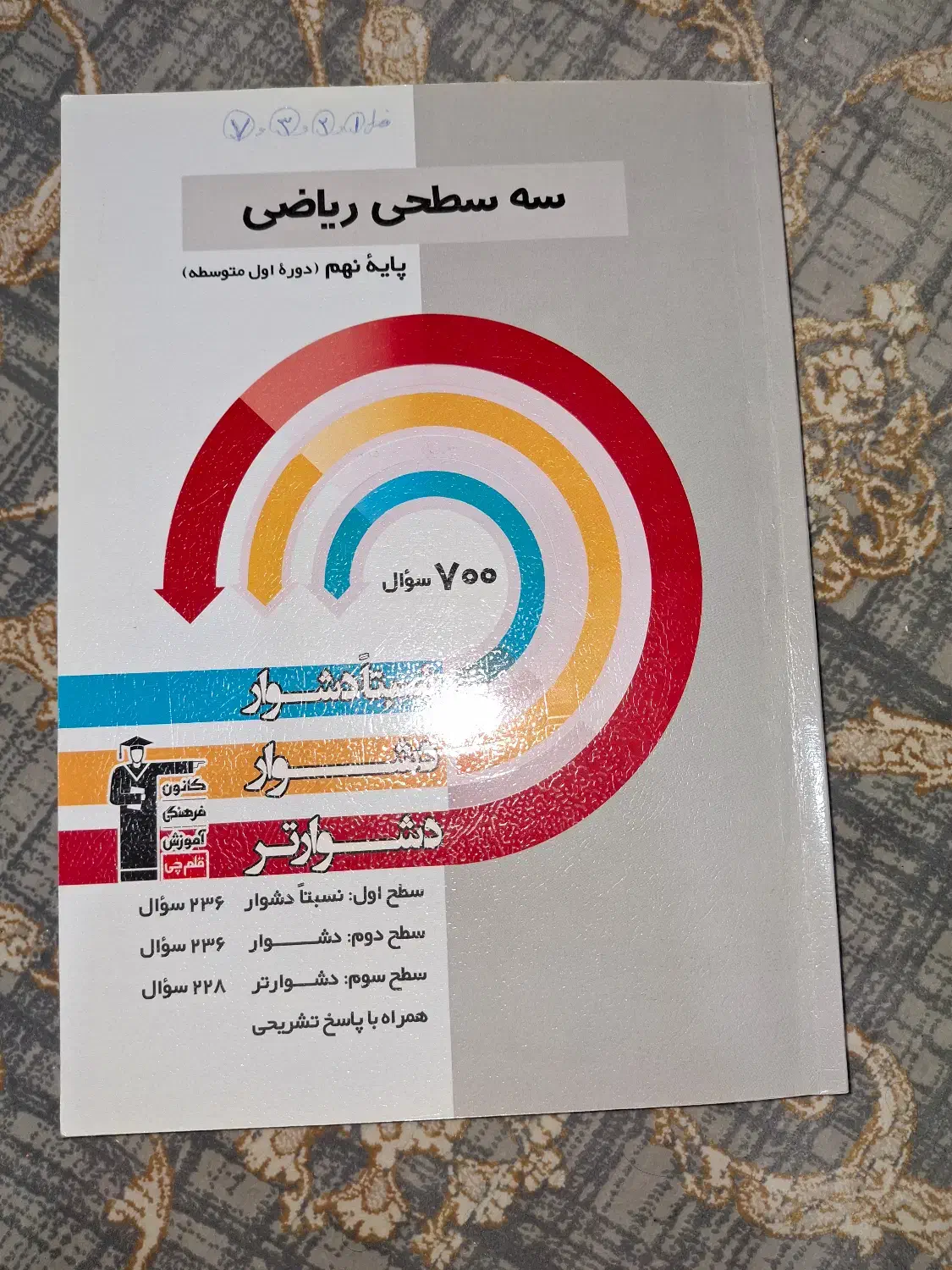 فروش کتاب های کمک درسی هفتم ،هشتم و نهم|کتاب و مجله آموزشی|تهران, سازمان برنامه شمالی|دیوار