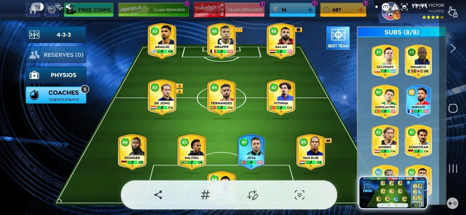 Dls دریم لیگ|کنسول، بازی ویدئویی و آنلاین|همدان, |دیوار