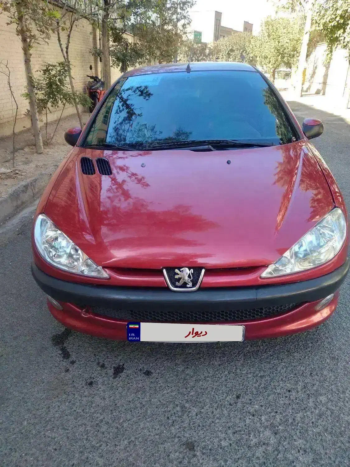 پژو ۲۰۶ تیپ ۳ قرمز استثنایی کم کار سالم مشابه نو|خودرو سواری و وانت|تهران, نیروی هوایی (پیروزی)|دیوار