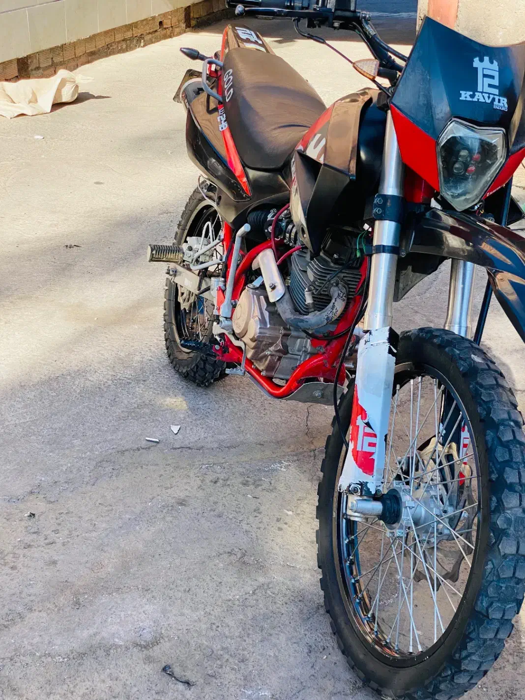 موتور تریل250کویر t2مدل ۱۴۰۱|موتورسیکلت|بم, |دیوار