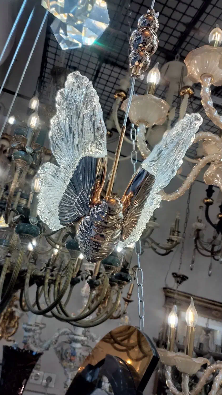 لوستر آویز مدل پروانه|لوستر و چراغ آویز|مشهد, گوهرشاد|دیوار