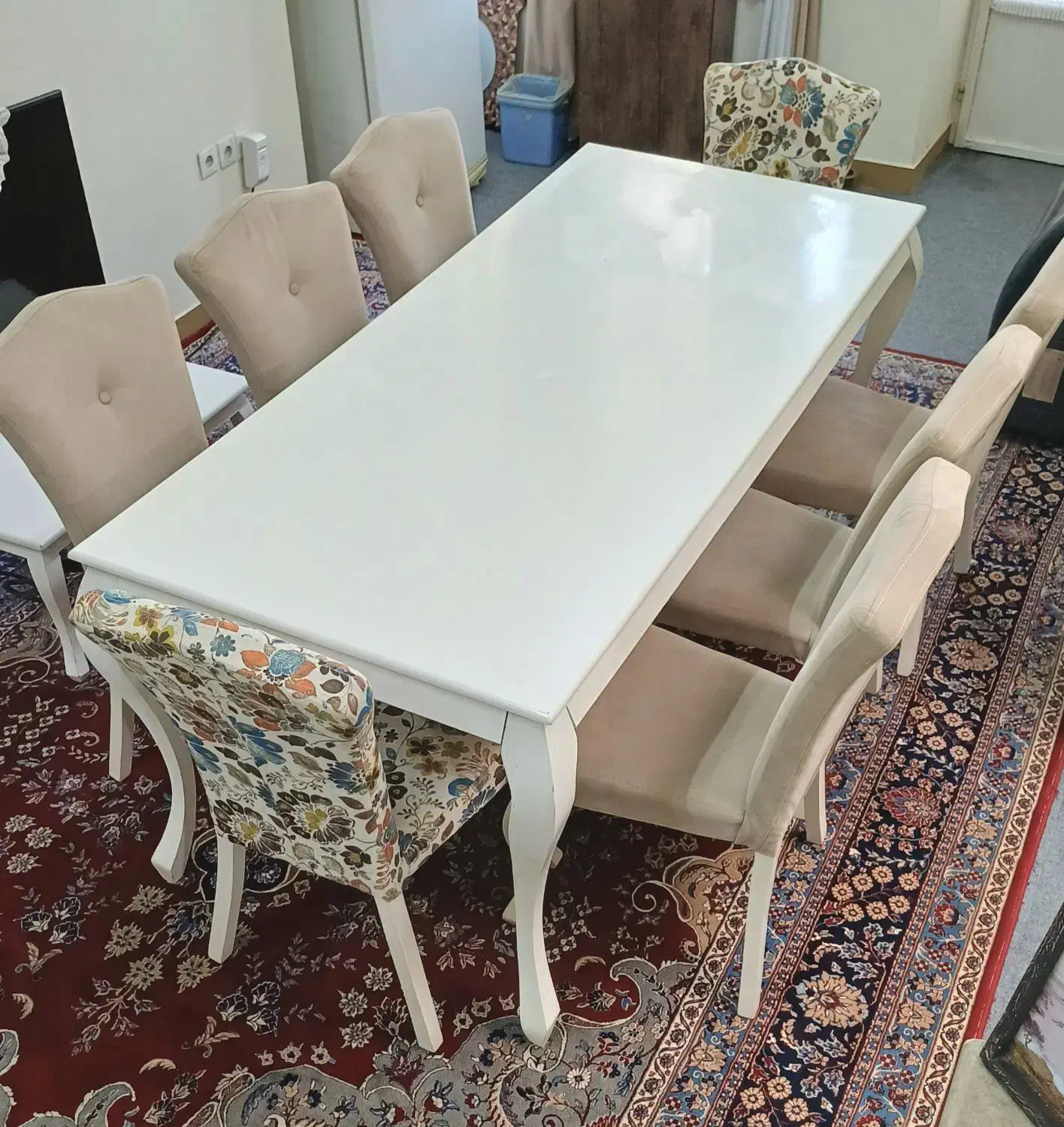 میز نهار خوری / میز غذاخوری/ ۸ نفره|میز و صندلی غذاخوری|شیراز, دشت چنار|دیوار