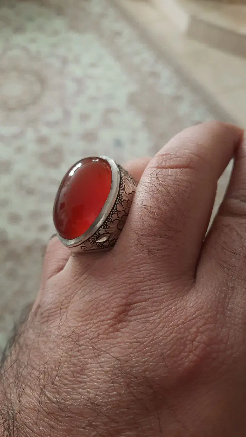 انگوشتر عقیق|جواهرات|گرمسار, |دیوار