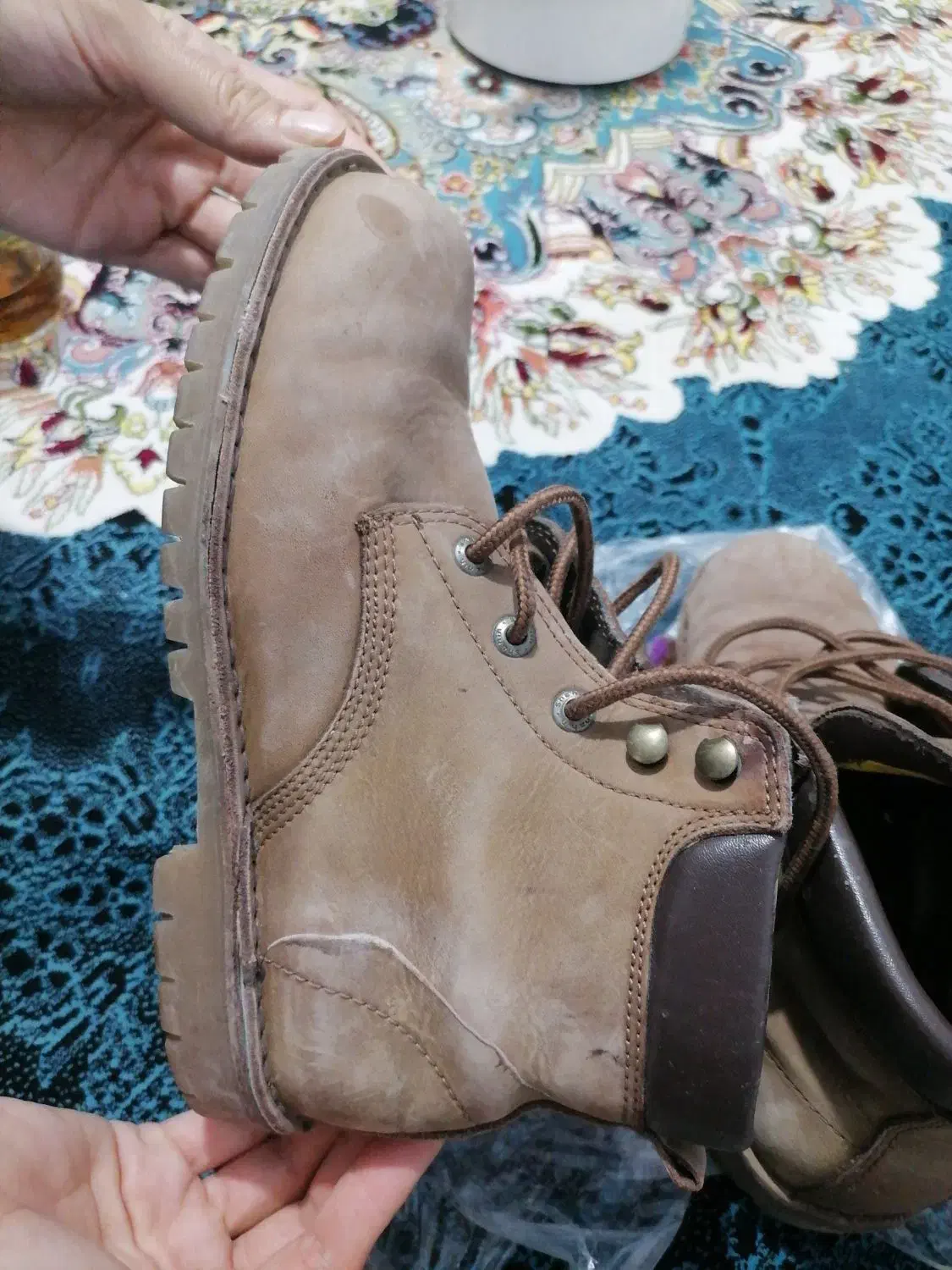 کفش ساقدار چرمی خارجی نو|کیف، کفش، کمربند|اصفهان, بهارستان|دیوار