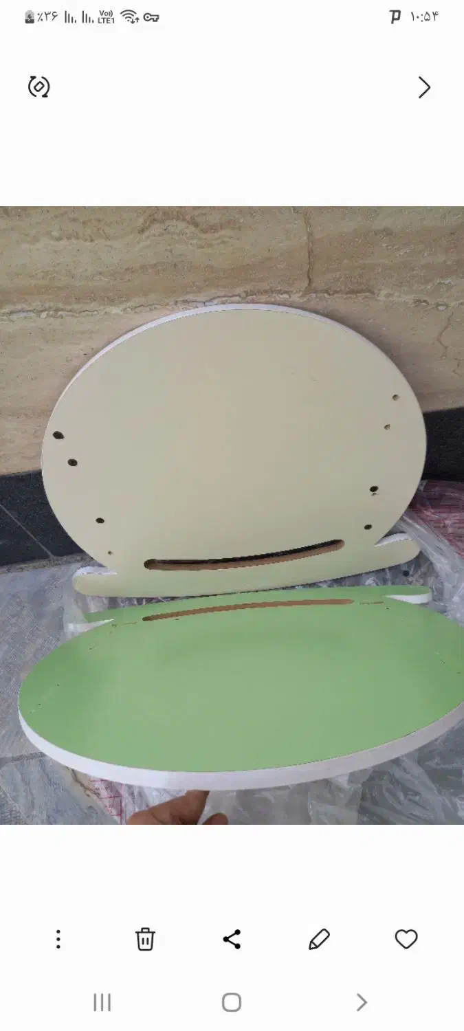 ننو کنار تخت مادر|تخت و صندلی بچه|اردبیل, |دیوار