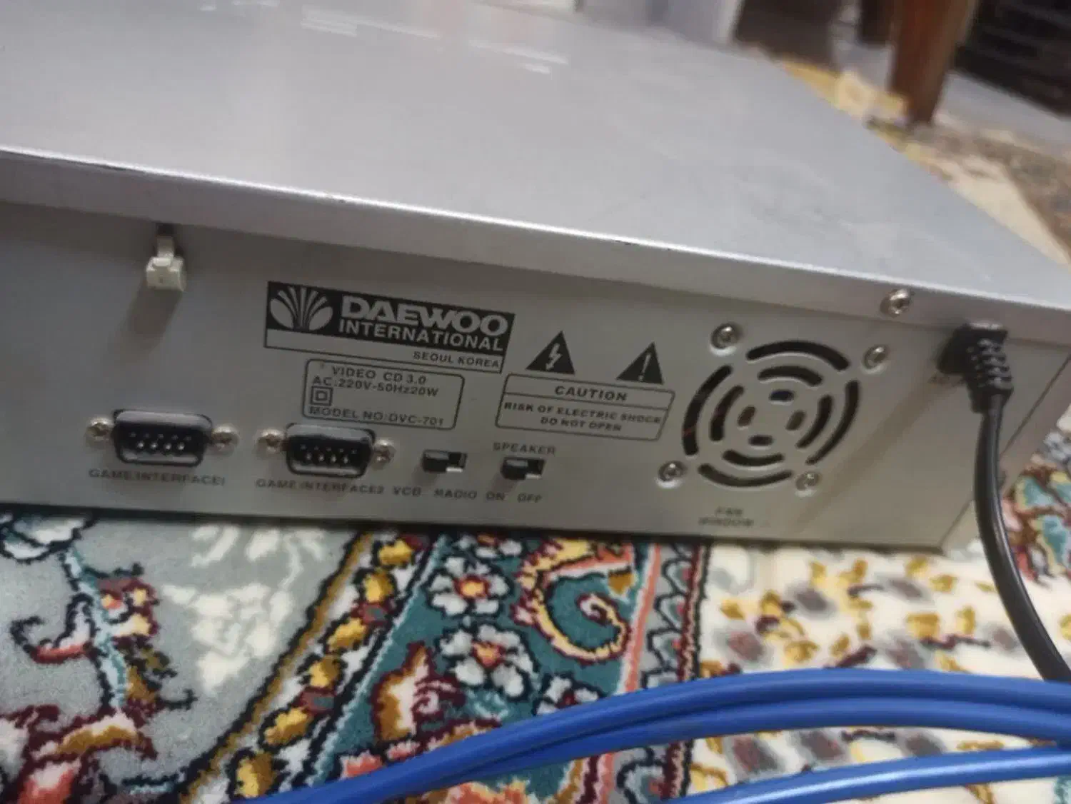 دستگاه دی وی سی تک دیسک.دوو.صدادارد.تصویر پارازیتی|پخشکننده DVD و ویدیو|شاهرود, |دیوار