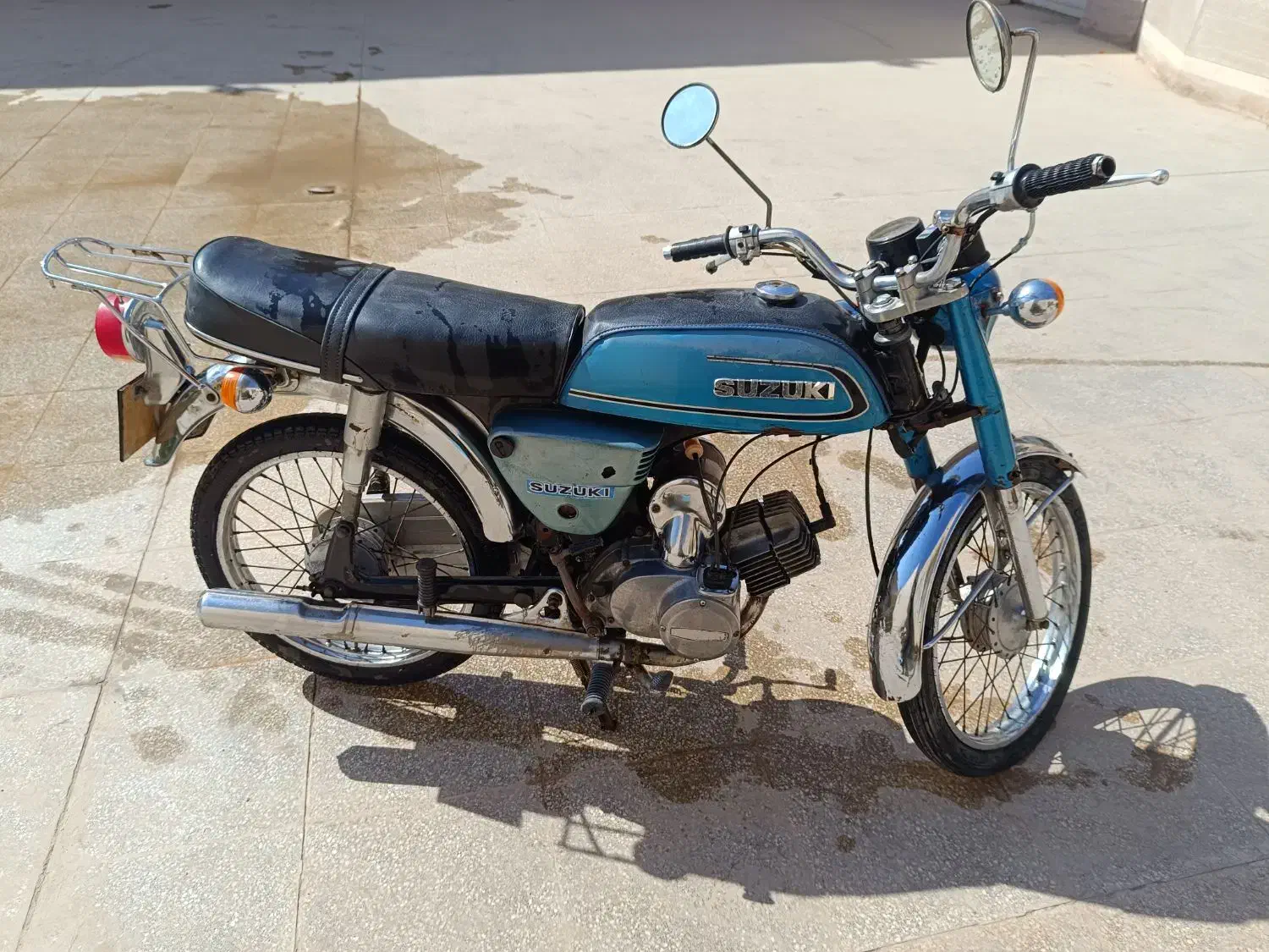 سوزوکی a100|موتورسیکلت|زارچ, |دیوار