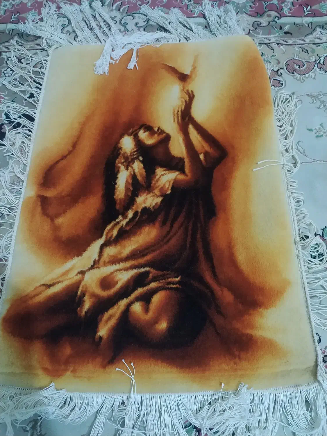 تابلو فرش دستبافت تبریز|تابلو فرش|اصفهان, همت‌آباد|دیوار