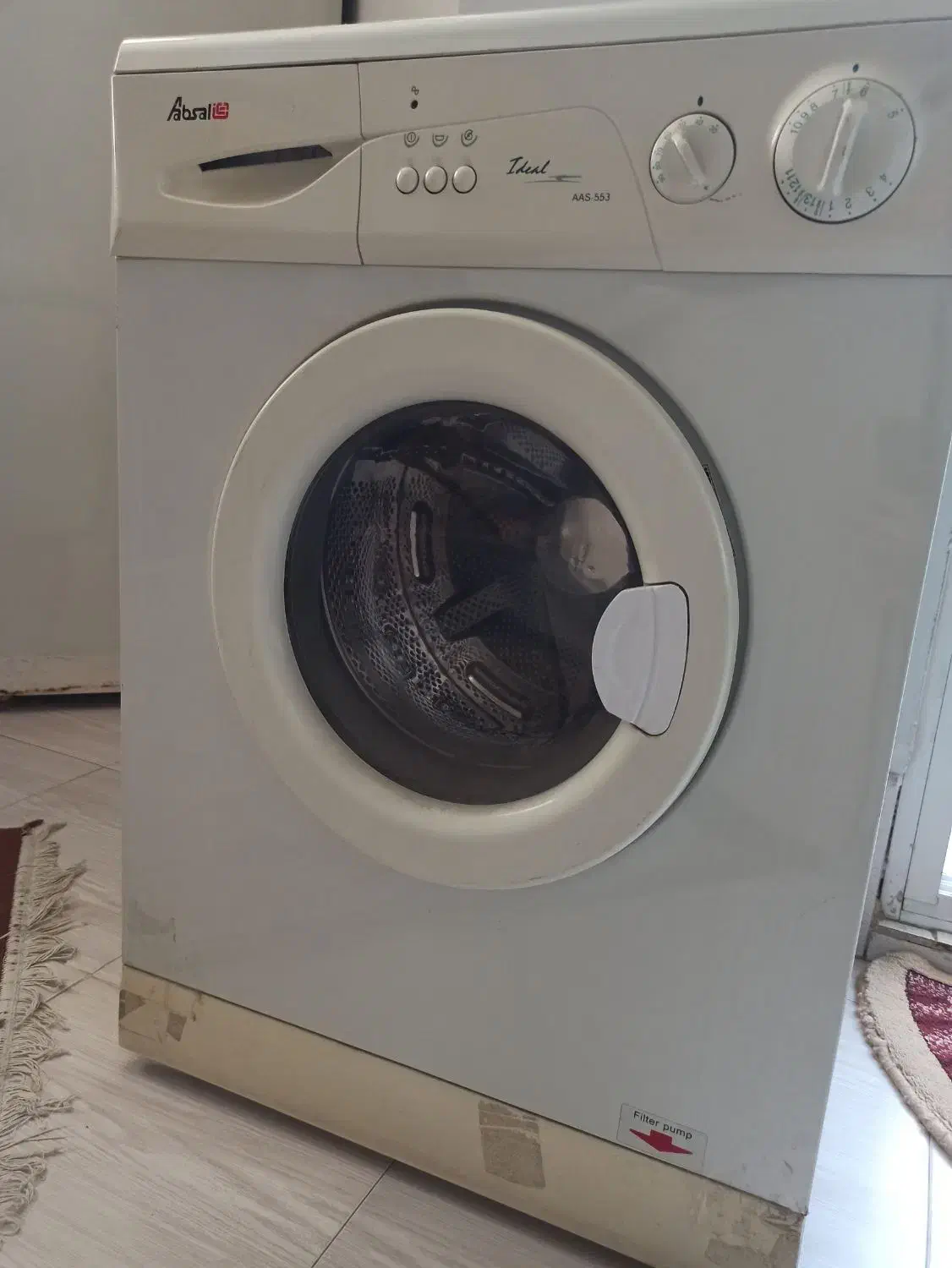 فروش لباس شویی آبسال|ماشین لباسشویی و خشککن لباس|مشهد, هنرور|دیوار