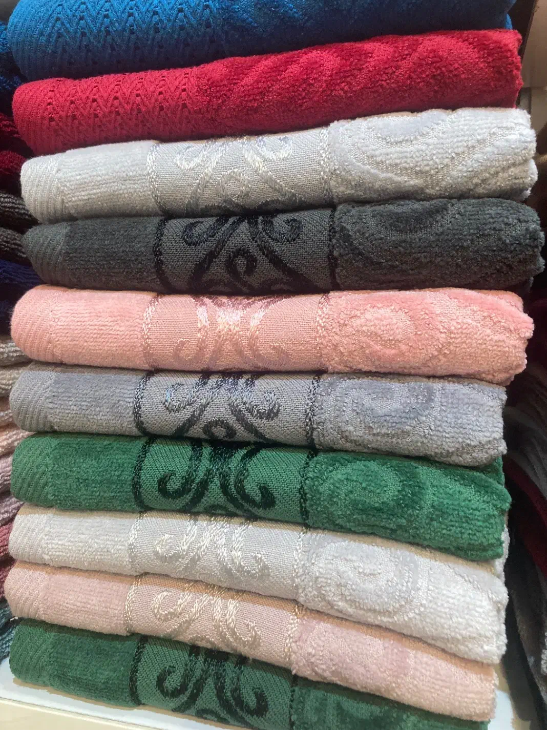 حوله دست و‌صورت نخی دو رو|سفره، حوله، دستمال آشپزخانه|اسلام‌شهر, باغ فیض|دیوار