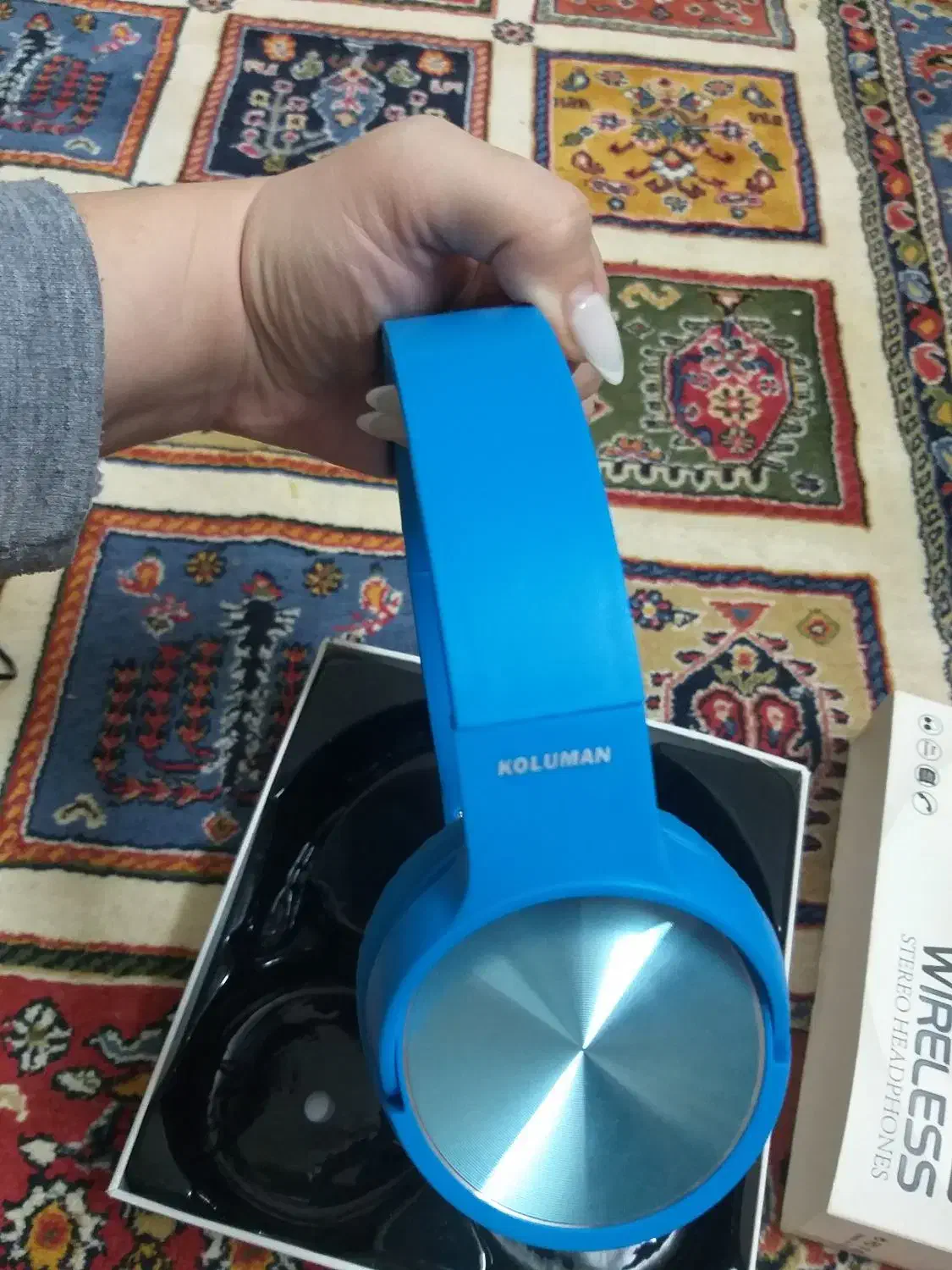 هدفون بلوتوثی koluman k 12 و اسپیکر Tcco|لوازم جانبی موبایل و تبلت|زنجان, |دیوار