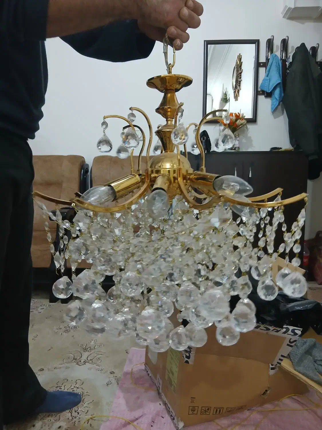 لوستر|لوستر و چراغ آویز|تهران, استقلال|دیوار