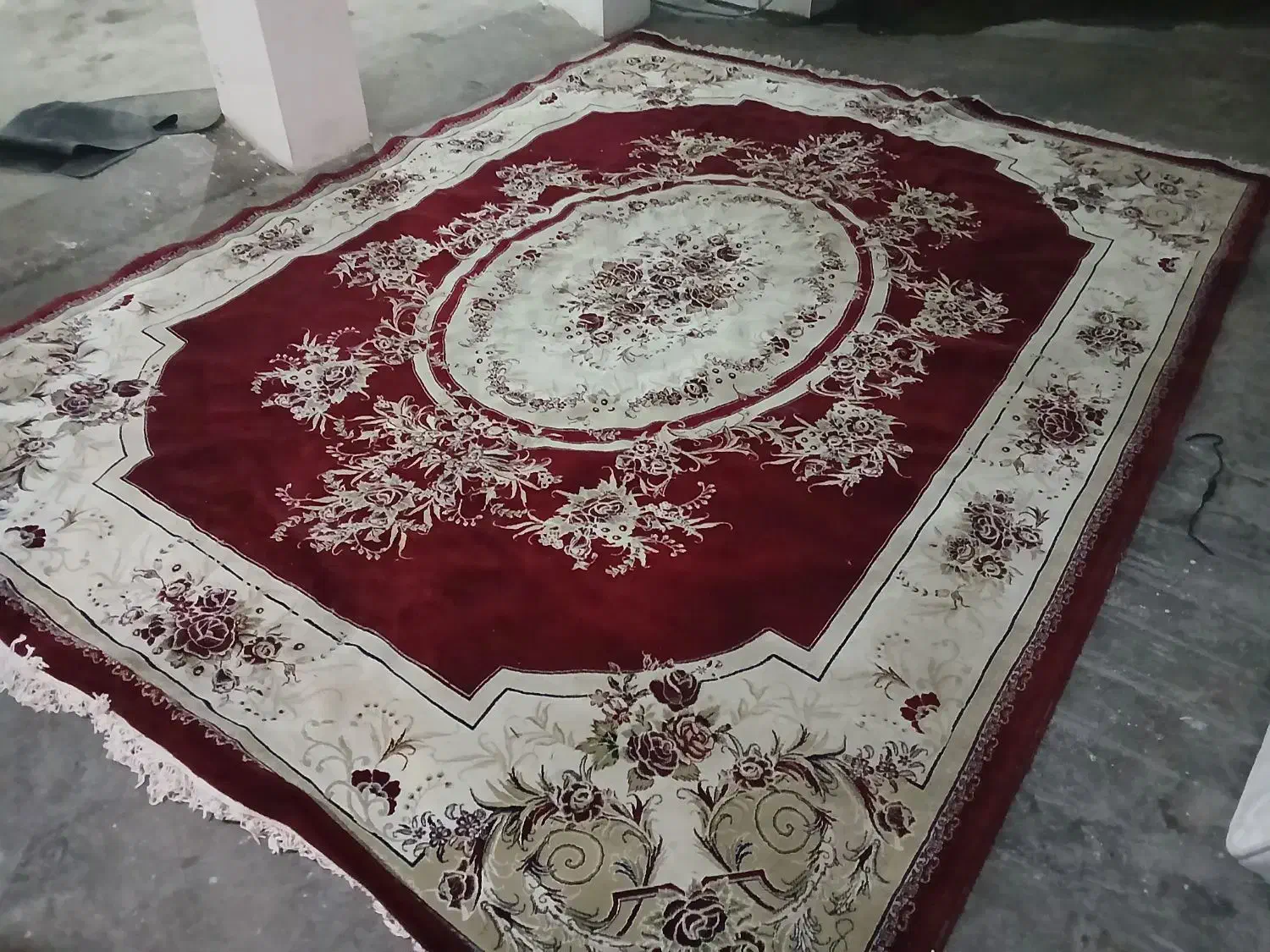 فرش ۱۲متری ۱جفت قرمز رنگ تمیز|فرش|نوشهر, |دیوار