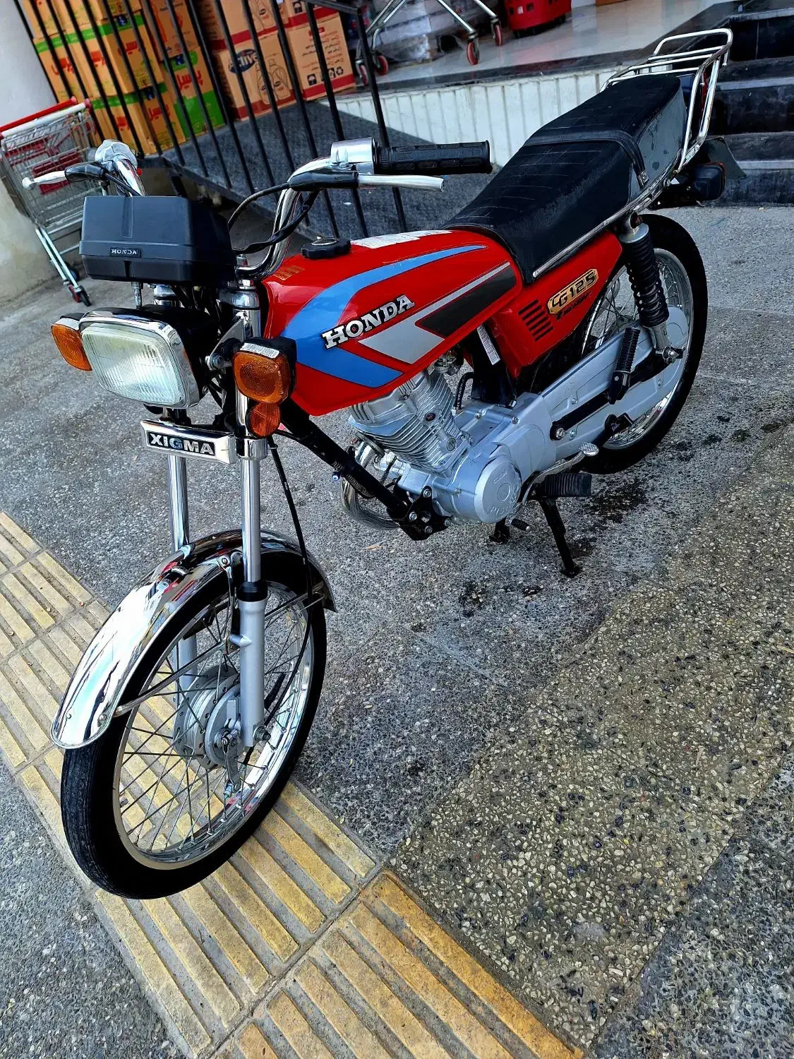 موتور ۱۲۵ مدل ۸۹ پیشرو|موتورسیکلت|شیراز, پودنک|دیوار