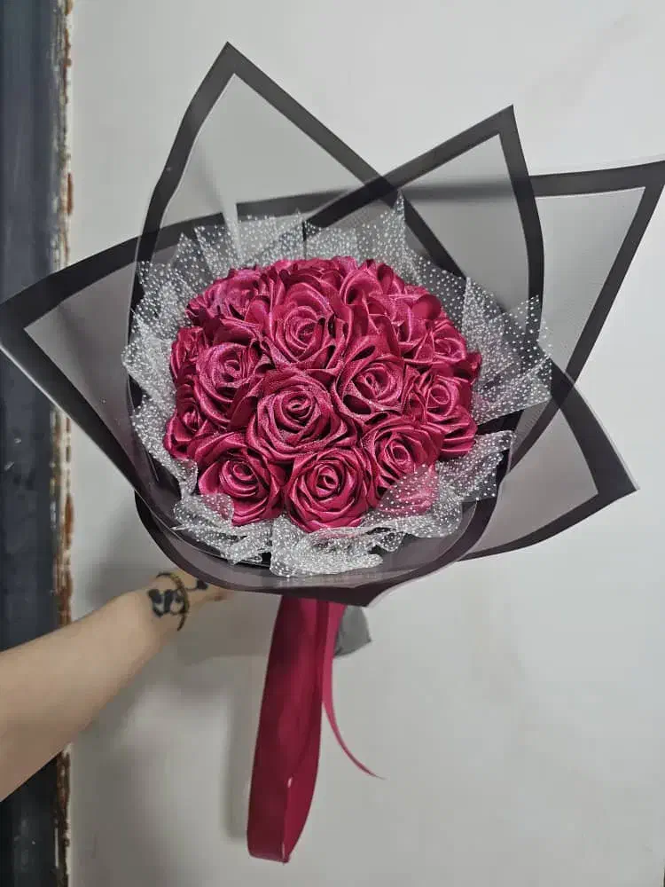 گل ربانی مصنوعی|گل مصنوعی|گرگان, |دیوار