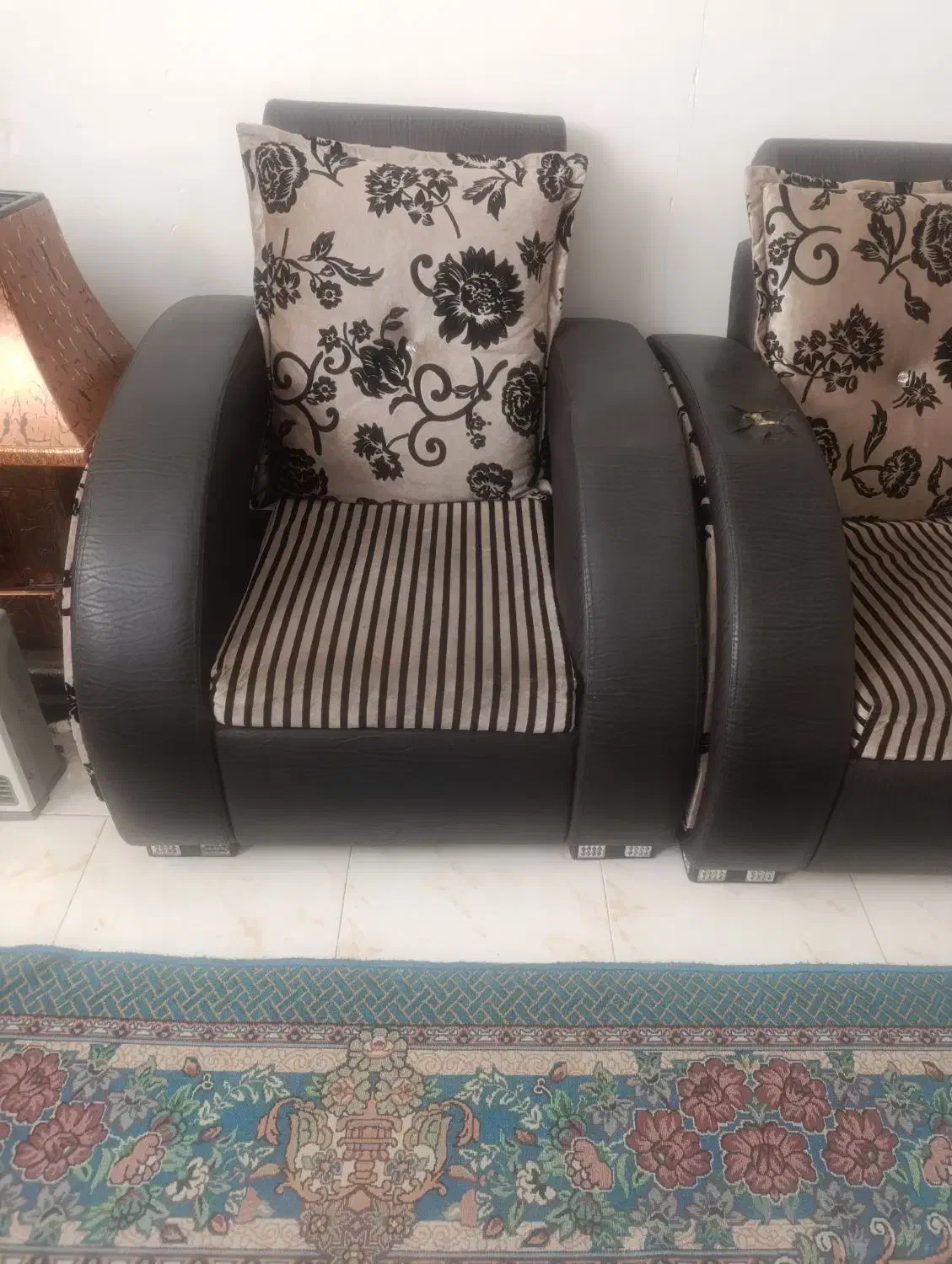 مبل راحتی 7نفره|مبلمان خانگی و میز عسلی|بیرجند, |دیوار