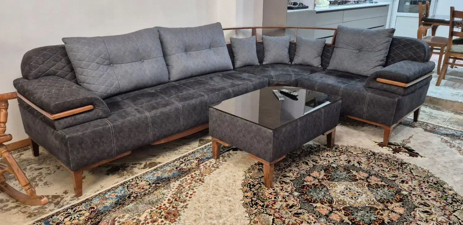 مبل L|مبلمان خانگی و میز عسلی|محمدشهر, همایون ویلا|دیوار