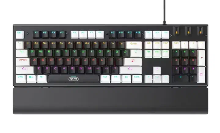 کیبورد ماوس باسیم گیمینگ مکانیکال ایکس او XO-KB-06|قطعات و لوازم جانبی رایانه|یزد, |دیوار