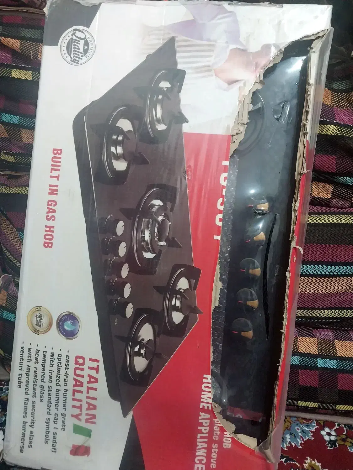 گاز صفحه ای نو|اجاق گاز و لوازم برقی پخت‌وپز|الیگودرز, |دیوار