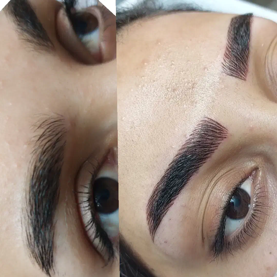 انجام آرایش دائم|خدمات آرایشگری و زیبایی|کاشان, کارگر|دیوار