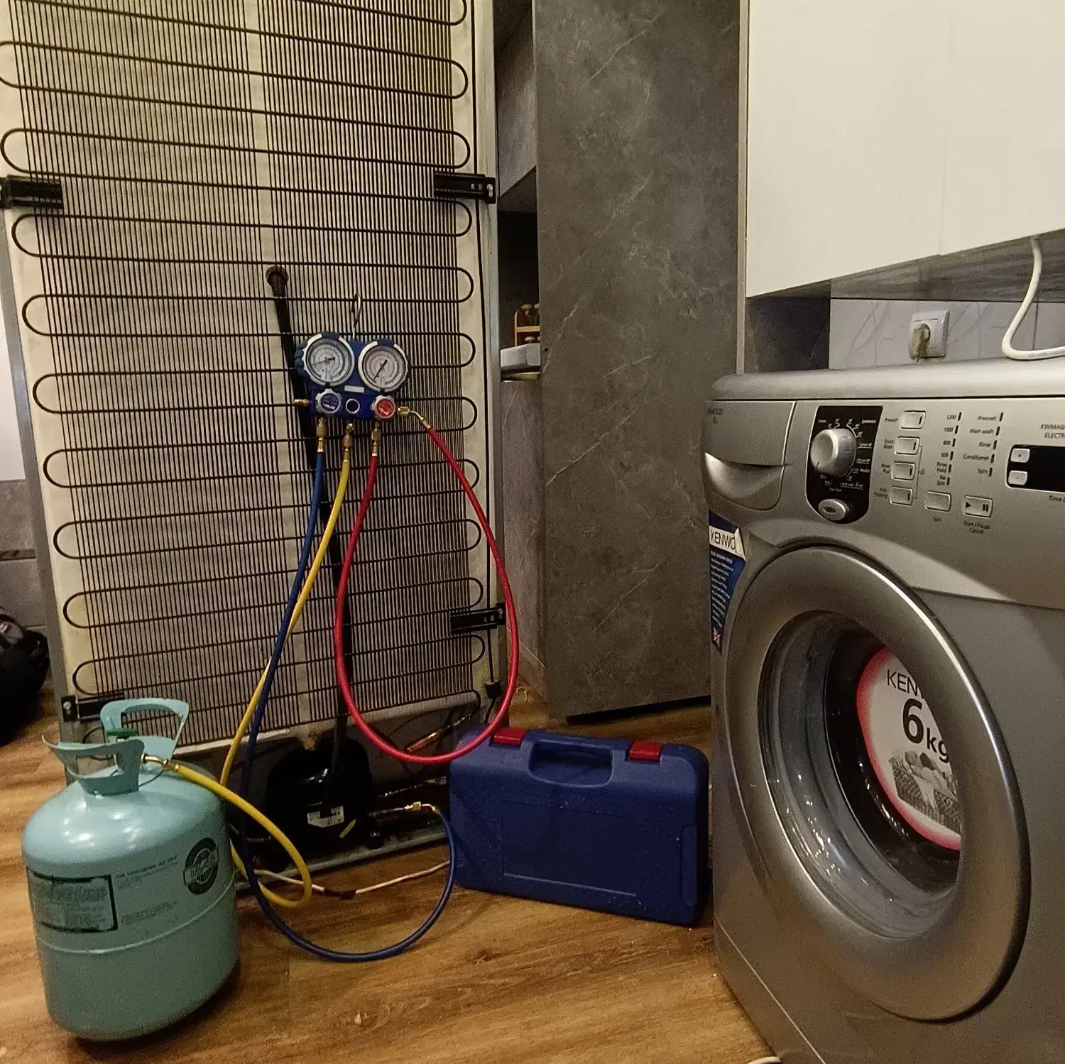 تعمیر تعمیرکار یخچال لباسشویی فریزر یخچالساز|خدمات پیشه و مهارت|پرند, فاز ۴|دیوار