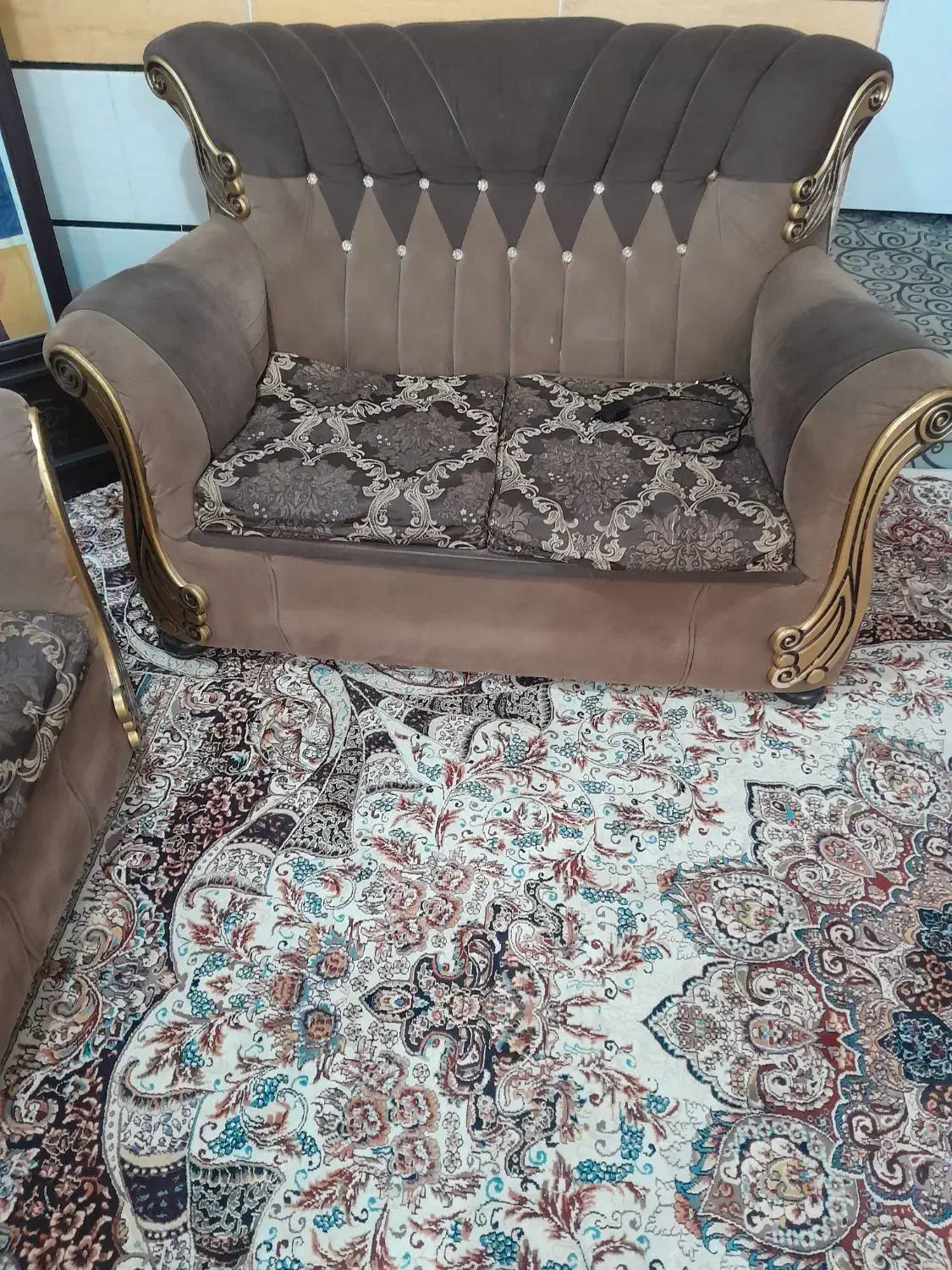 مبل هفت نفره|مبلمان خانگی و میز عسلی|شوشتر, |دیوار