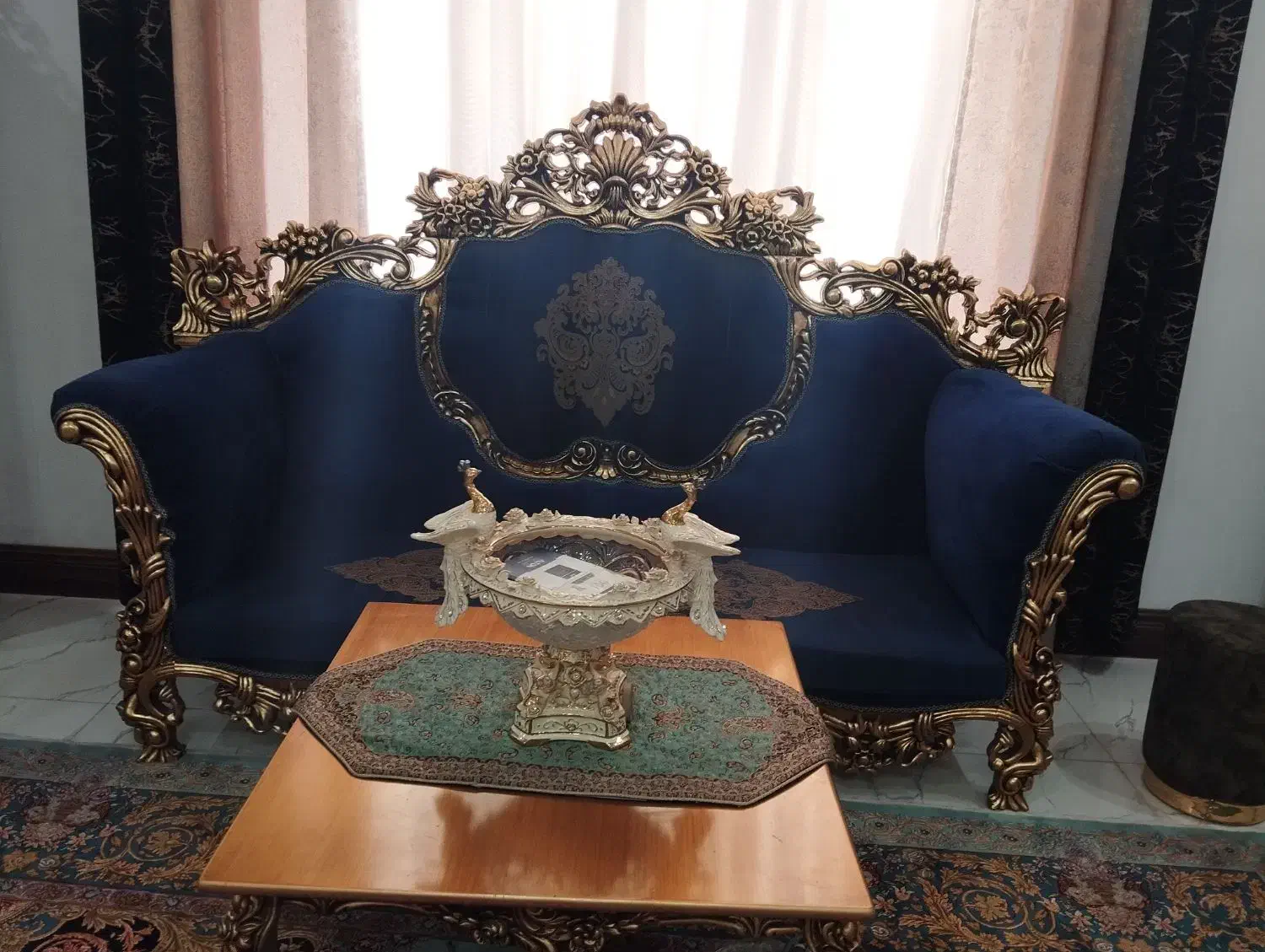 مبل سلطنتی|مبلمان خانگی و میز عسلی|پاکدشت, پارچین|دیوار