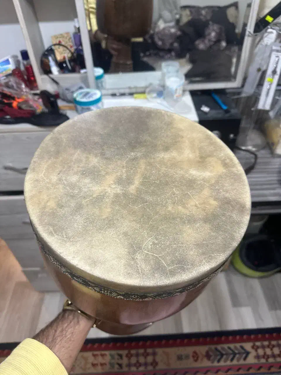 تنبک حرفه ای مهر فخاری|سازهای سنتی|مشهد, هفت تیر (آب و برق)|دیوار