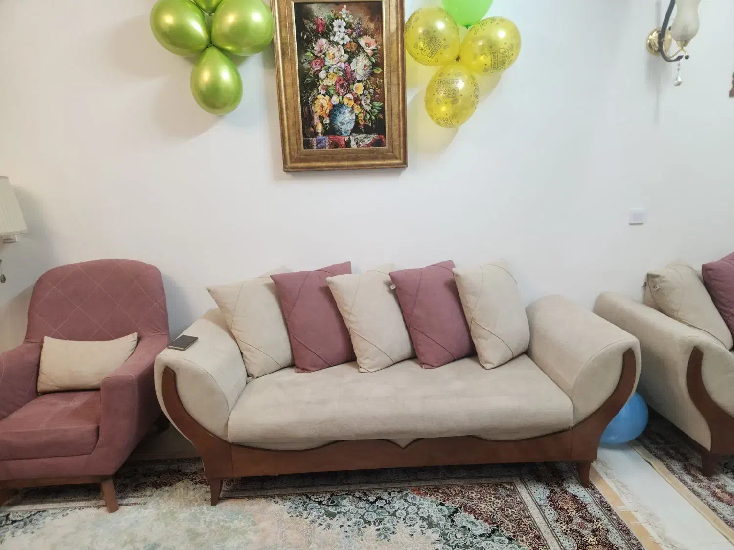 مبل ۹نفره|مبلمان خانگی و میز عسلی|اراک, |دیوار