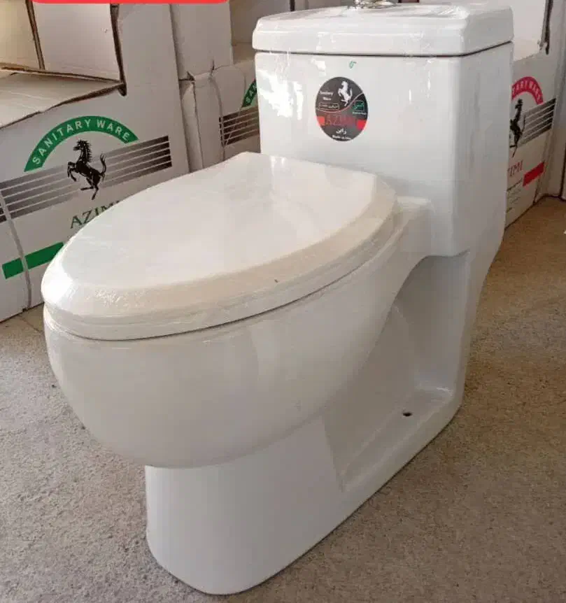 توالت فرنگی راین سفید|لوازم سرویس بهداشتی|ساری, |دیوار