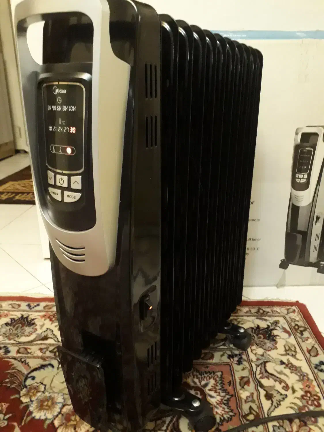 شوفاژ بخاری هیتر برقی midea|بخاری، هیتر، شومینه|تهران, مرزداران|دیوار