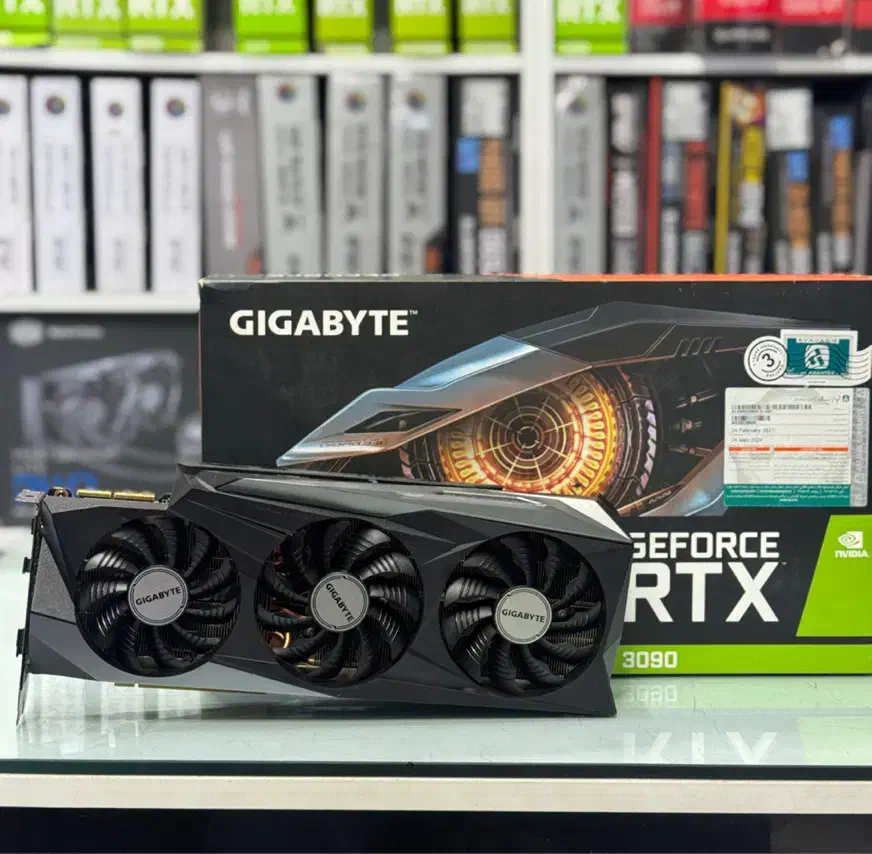 GIGA GAMING OC RTX 3090 24GB|قطعات و لوازم جانبی رایانه|مشهد, ارشاد|دیوار