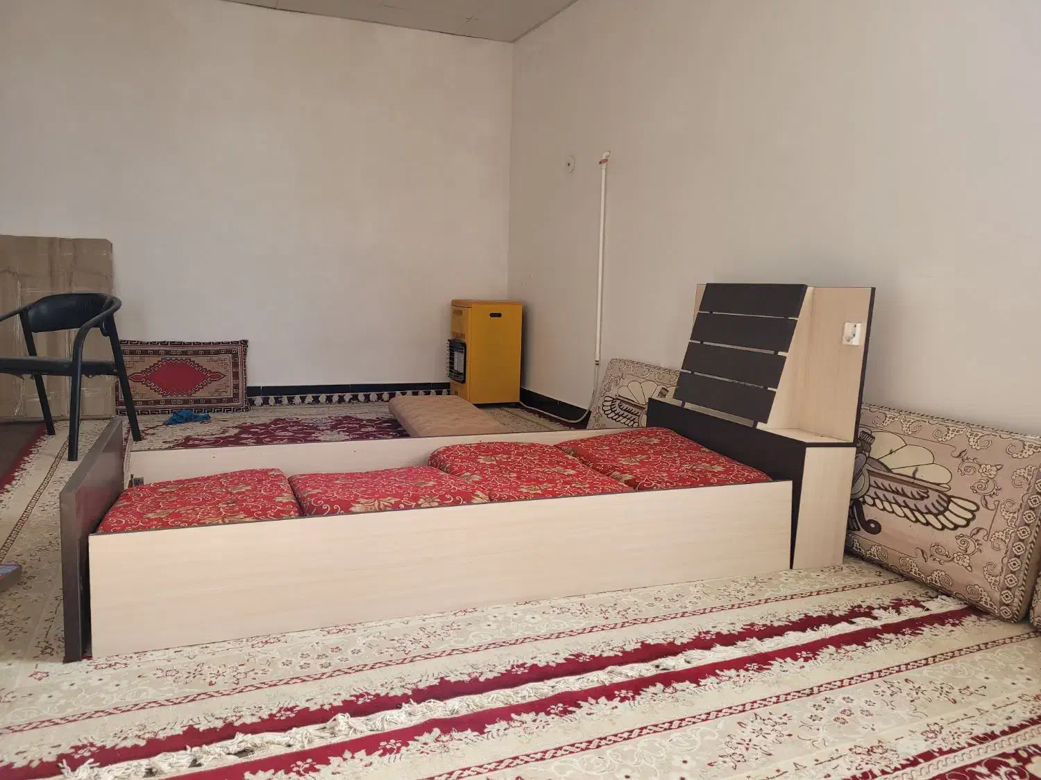 تخت خواب یک نفره|تخت و سرویس خواب|هندیجان, |دیوار