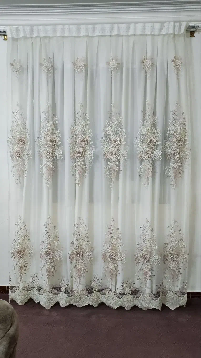 پرده|پرده، رانر، رومیزی|خلخال, |دیوار