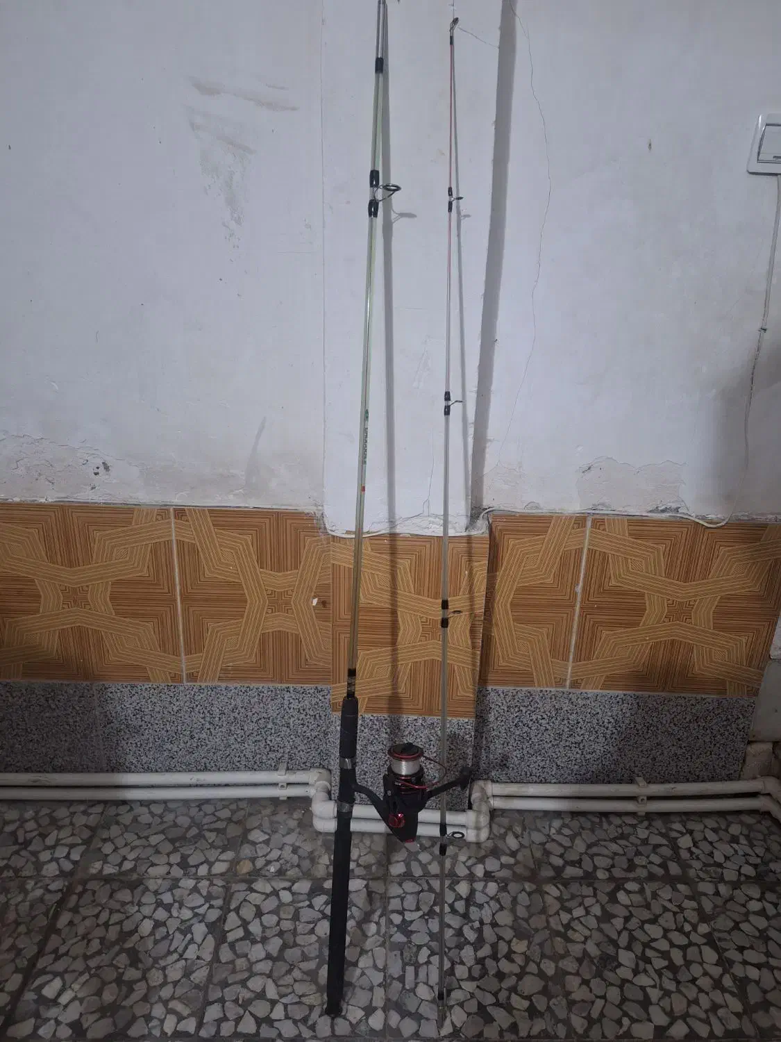 چوب ماهیگیری|ماهیگیری|لنگرود, |دیوار