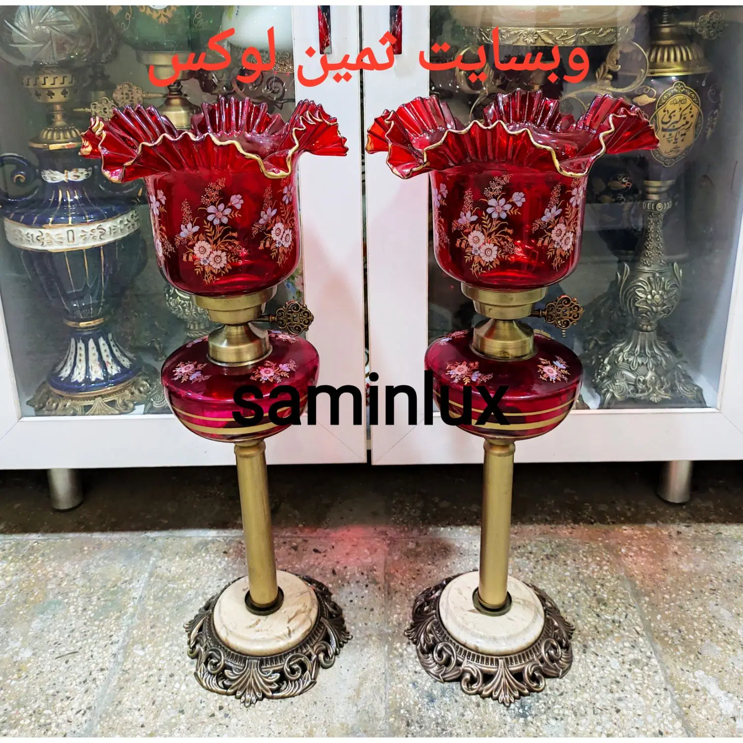 تولیدی چراغ شمعدان لاله مذهبی مدل سنگ مرمر طبیعی|صنایع دستی و سایر لوازم تزئینی|تهران, مطهری|دیوار