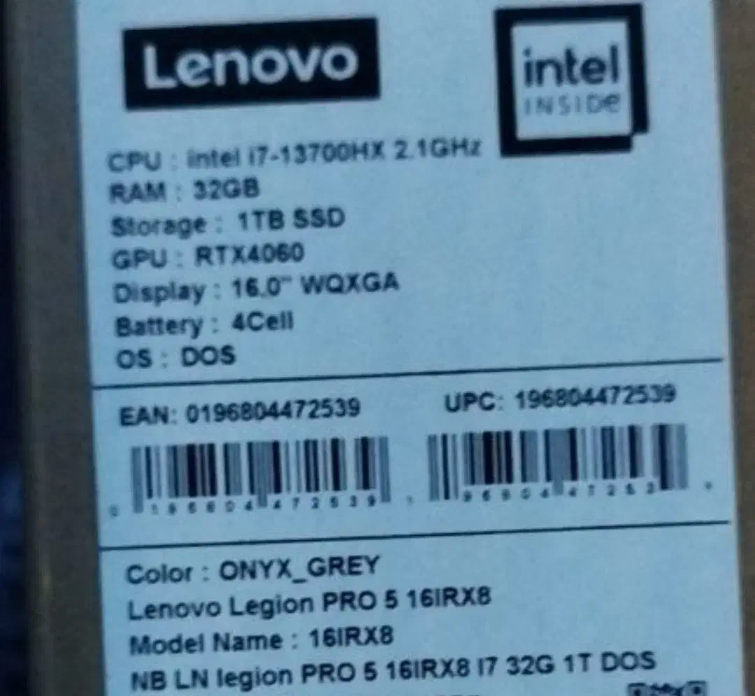 Legion 5 pro 4060 i7 32gb|رایانه همراه|تهران, دبستان|دیوار