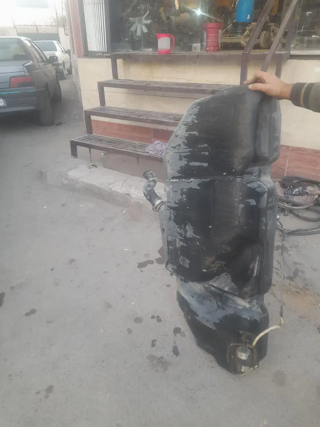 باک سمند کاملا سالم به شرط و تمیز|قطعات یدکی و لوازم جانبی|قنوات, |دیوار