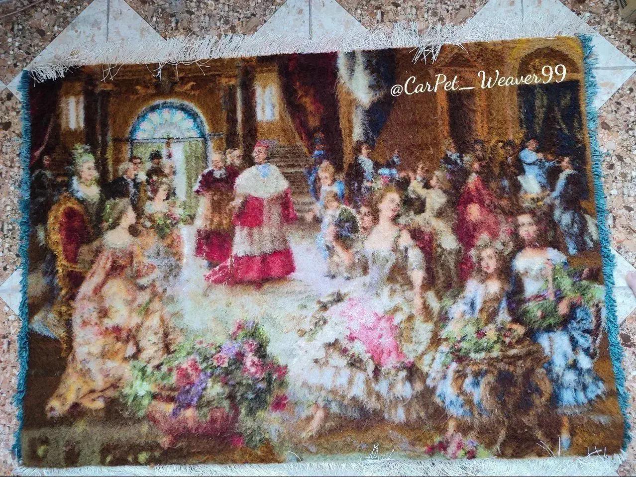 تابلوفرش دستبافت فروشی|تابلو فرش|بابل, |دیوار