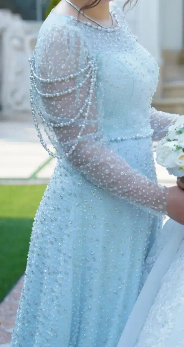 لباس مجلسی سایز۴۲ سنگدوزی|لباس|قدس, شهرقدس|دیوار