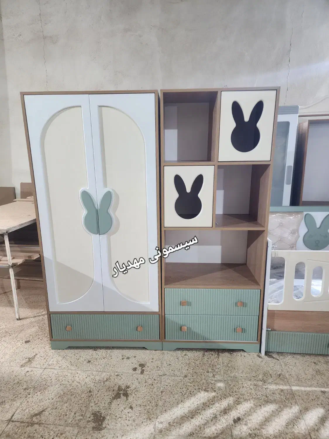 کمد تخت کودک نوزادی مدل بانی|اسباب و اثاث بچه|تهران, شهید رجایی|دیوار