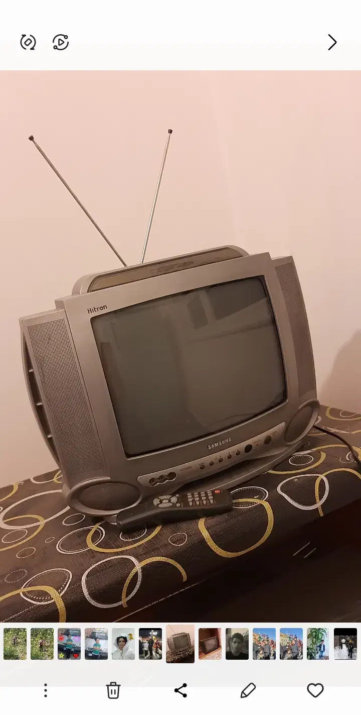 تلوزیون قدیمی ۱۴ سالم و سالم قیمت ۱/۵۰۰|تلویزیون و پروژکتور|تبریز, |دیوار