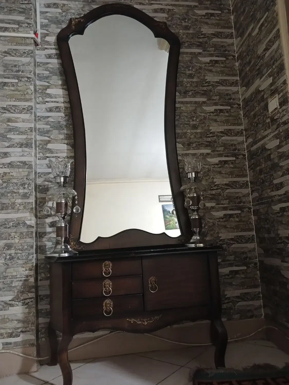 آینه وشمدانی|صنایع دستی و سایر لوازم تزئینی|ری, سیزده آبان|دیوار