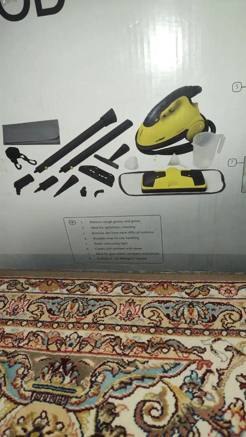 بخار شور کنوود اصل نو نو کادو و جهیزیه با کارتون|جاروبرقی، جارو شارژی، بخارشو|ری, دیلمان|دیوار