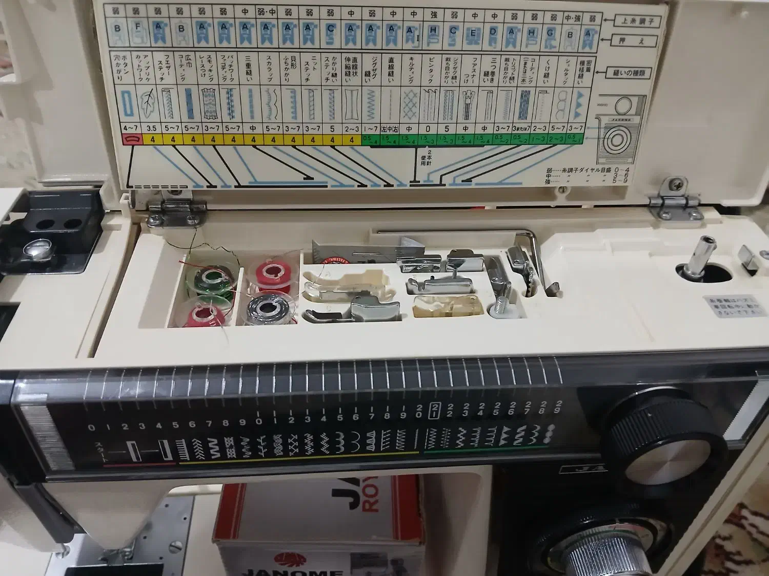 چرخ خیاطی ژانومه ۸۱۷|چرخ خیاطی و ریسندگی|تربت جام, شاهد|دیوار